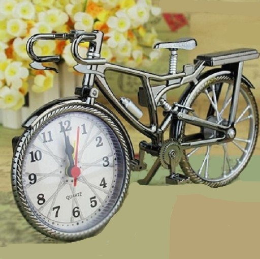 Asztali óra kerékpár