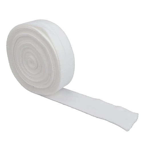 Atadura tubular em rede 4,5 x 200 cm Atadura elástica respirável para joelho e tornozelo Rede médica para fixação de curativos Aplicação rápida
