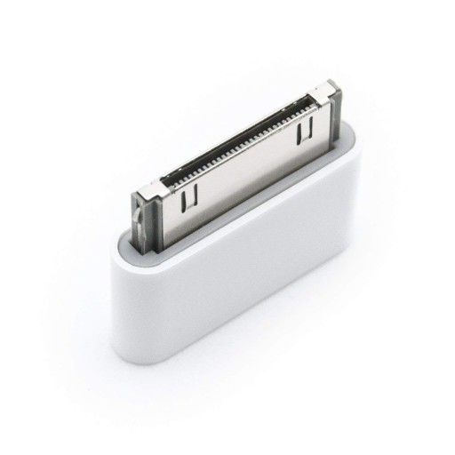 Átalakító az Apple iPhone 30pin csatlakozójához a Micro USB-n