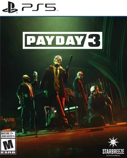 Ativação de Conta Online PAYDAY 3 PS5