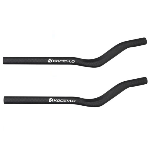 Attacchi per manubrio 30° 420 mm diametro 22,2 mm 1 paio accessori per cyclette con lunghezza dell'impugnatura 200 mm