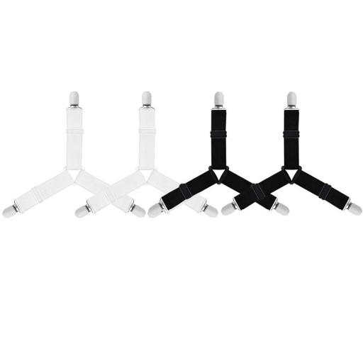 Attache de drap tendue d'angle 4 pcs