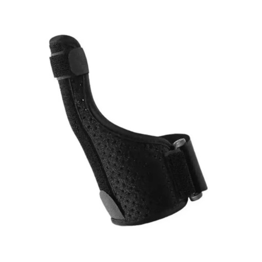 Attelle fixe en une pièce pour les doigts Fixation de cinq doigts Orthèse de redressement Dispositif de soutien pour la main Renforcement des doigts Réhabilitation Blessures des doigts
