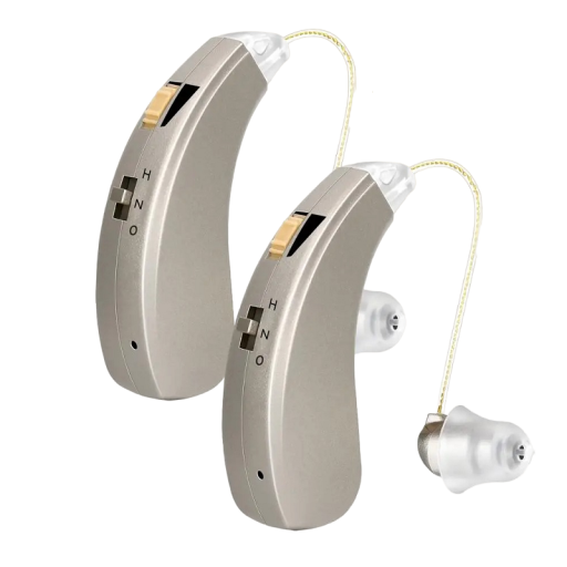 Audifonos Mini-Soundverstärker, wiederaufladbare Hörgeräte, 2 Stück, für beide Ohren, kabelloses Hörgerät, Hörgeräte