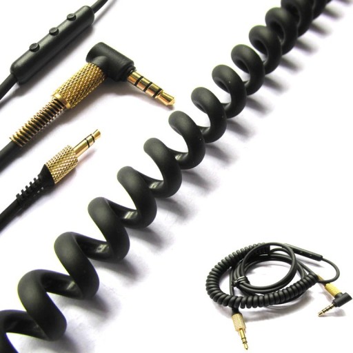 Audio kabel s mikrofonem pro sluchátka Marshall Major II III