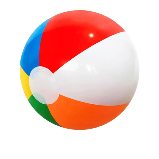 Aufblasbarer Wasserball 6 Stück Aufblasbarer Strandball 20 cm