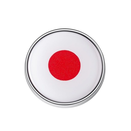 Aufkleber mit japanischer Flagge