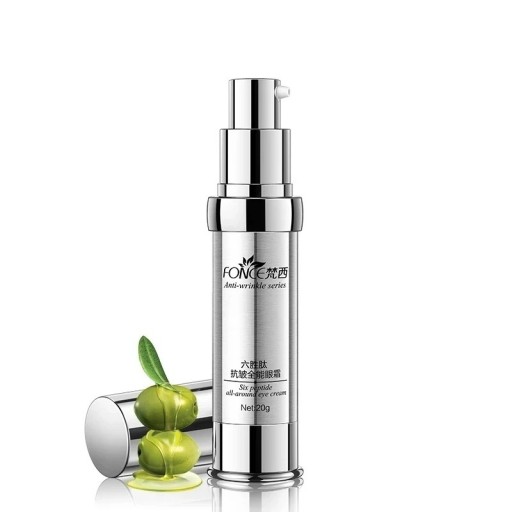 Augencreme 20 g gegen Fältchen, Schwellungen und Augenringe mit Pflanzenextrakten, Feuchtigkeitsversorgung, Straffung, Lifting, Ernährung der Augenpartie, Hautpflege