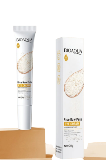 Augencreme mit Reisextrakt zur Hydratisierung und Erweichung der Haut um die Augen 20 g