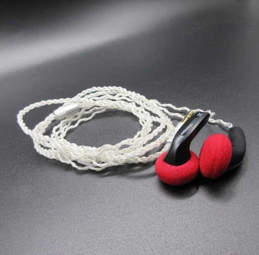 Auriculares com cabo trançado K1925