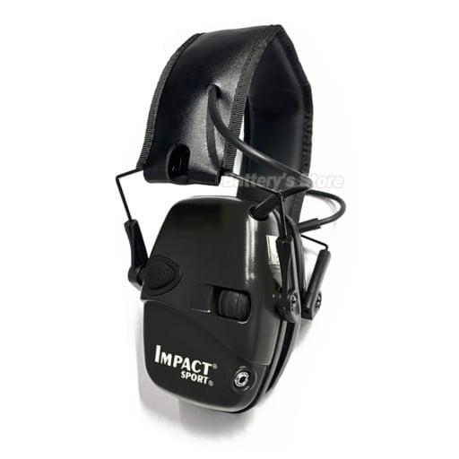 Auriculares tácticos de tiro con micrófono, protectores auditivos plegables, con conector de 3,5 mm