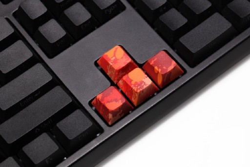 Austauschbare Tasten für die K407-Tastatur