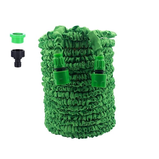 Ausziehbarer Gartenschlauch 15 Meter 24 cm Flexibler Druckschlauch zum Bewässern, Autowaschen und Reinigen