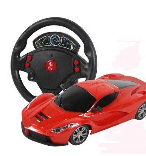 Auto RC da corsa con volante J1647