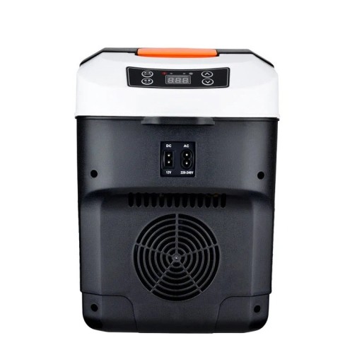 Autochladnička s displejem 10 l Nastavení teploty -10 až 65 °C Rozměry 42,5 x 22 x 31 cm Hliníková vložka Napájení 12 V i 220 V Černá