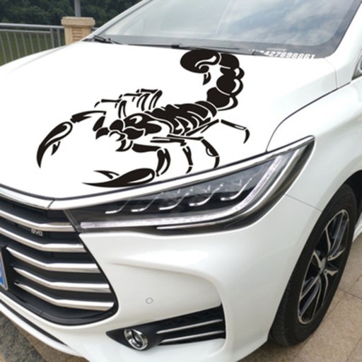 Autocolant auto Scorpion