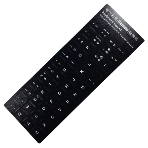 Autocolante de limbă pe tastatura K2710