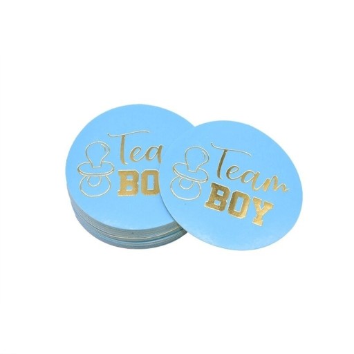 Autocolantes para a celebração do nascimento do bebé 24 unid