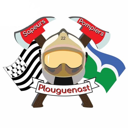 Autocollant de voiture avec motif de pompiers