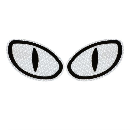 Autocollant réfléchissant yeux