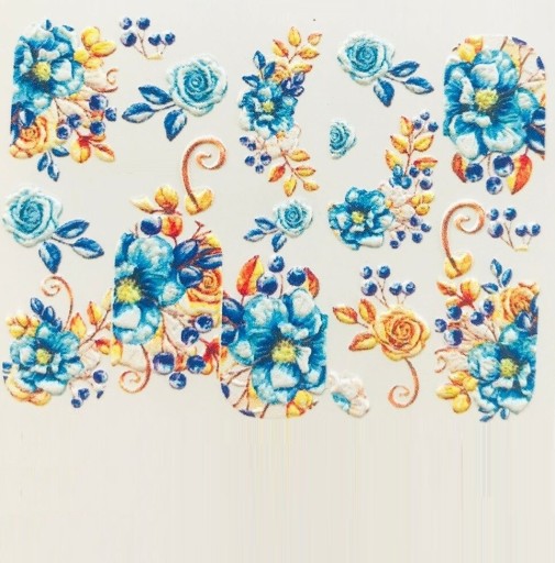 Autocollants 3D pour ongles P3349