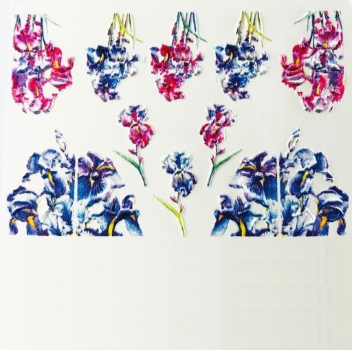 Autocollants 3D pour ongles P3349