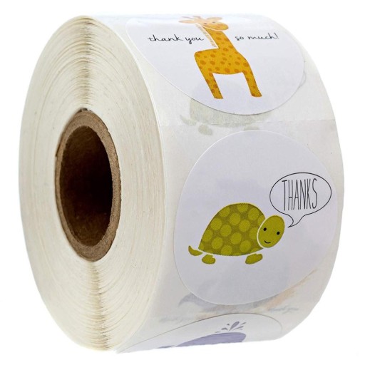 Autocollants animaux 500 pcs A1784