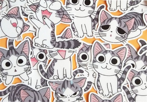 Autocollants de chats 32 pièces