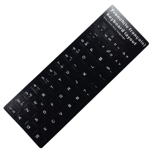 Autocollants de langue pour clavier K2710