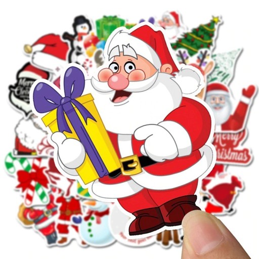 Autocollants de Noël 50 pcs