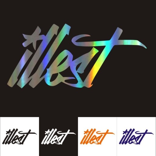 Αυτοκόλλητο αυτοκινήτου illest