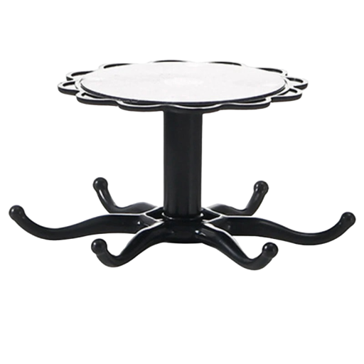 Αυτοκόλλητος οργανωτής κουζίνας με γάντζους Περιστρεφόμενος γάντζος 360 μοιρών Οργανωτής κουζίνας 10 x 5 εκ.