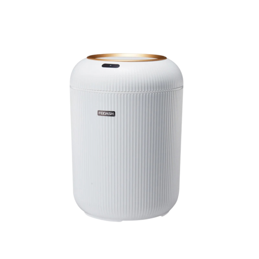 Automatischer Mülleimer, 10 l, mit Sensor-Bewegungsdeckel, berührungsloser Mülleimer aus Kunststoff, für Schlafzimmer, Badezimmer, Küche, Büro