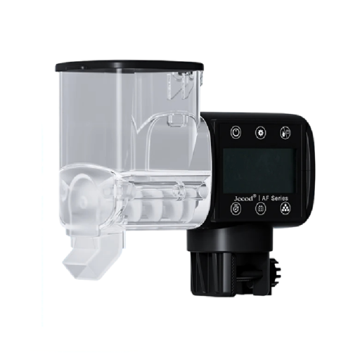 Automatisk fiskefoderautomat 250 ml timerjusterbar dosering nem installation akvariefoderautomat til akvarier og terrarier