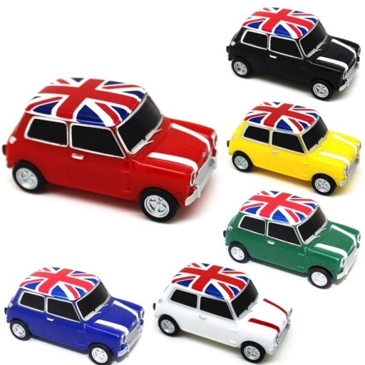 Auton muotoinen USB-muistitikku