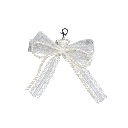 Avainpidike 17 x 12 cm Helmiimitointi Helmikaulus pitsillä Tyylikäs avainpidike käsilaukkuun reppuun Naisten asuste