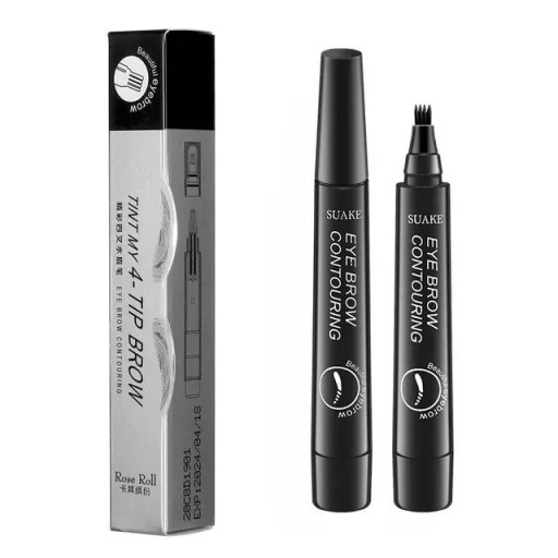 Baardstylingpotlood Baard- en snorcorrectiepen Waterdichte baardvuller Marker Baard- en snorcorrectietool