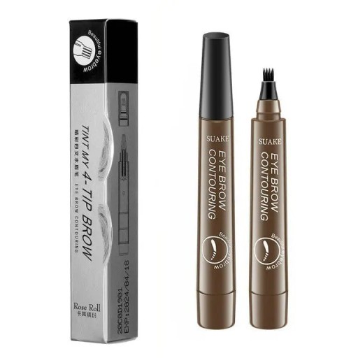 Baardstylingpotlood Baard- en snorcorrectiepen Waterdichte baardvuller Marker Baard- en snorcorrectietool
