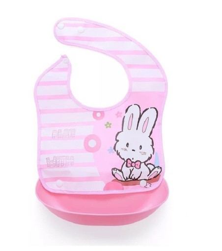 Babero de silicona con bolsillo N880