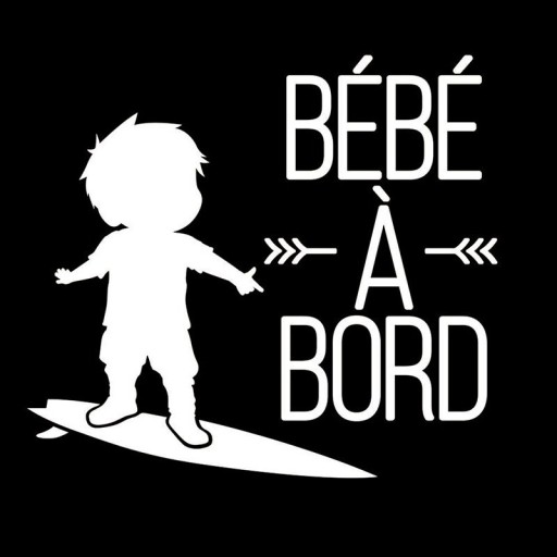 Baby aan boord autosticker B480