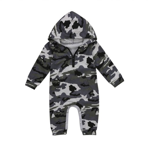 Baby camouflage jumpsuit