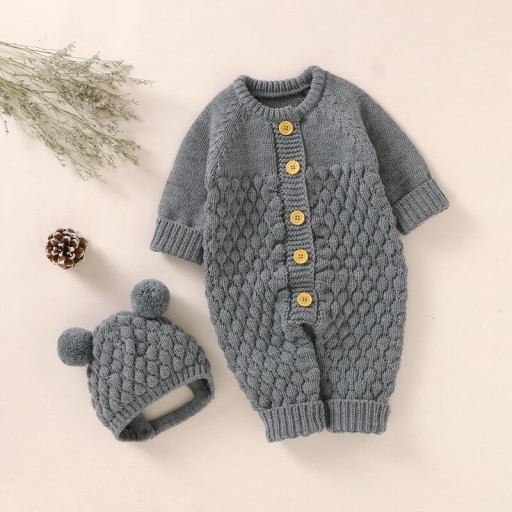Baby heldragt med hue T2579