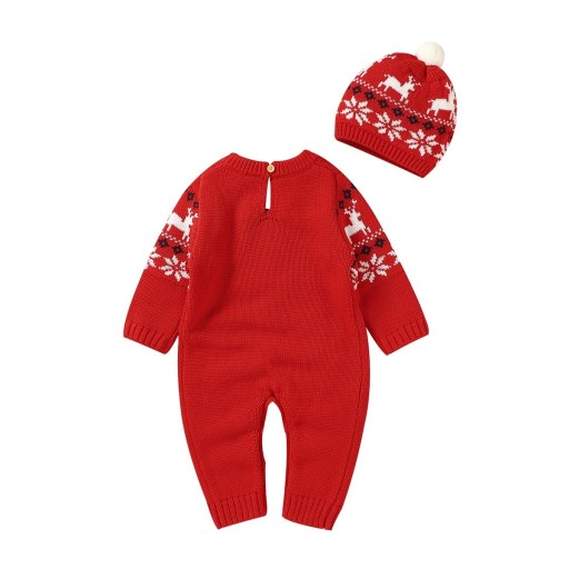 Baby heldragt med julemotiv T2621