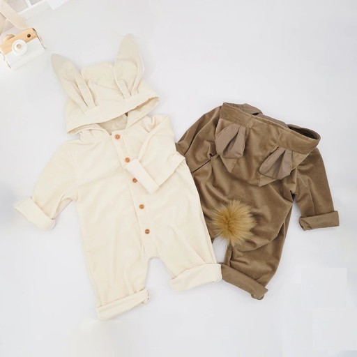 Baby heldragt med ører T2706
