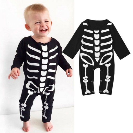 Baby heldragt skelet T2626