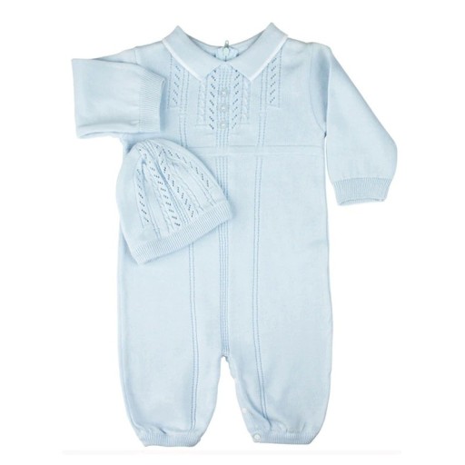 Baby jumpsuit med hatt T2664