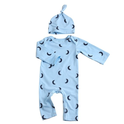Baby jumpsuit med hatt T2667