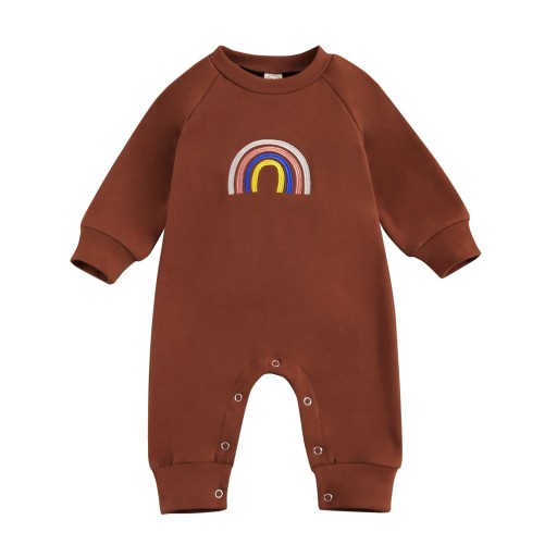 Baby jumpsuit med regnbåge T2636
