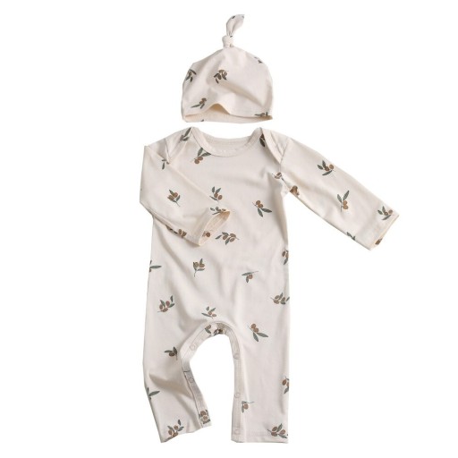 Baby jumpsuit met hoedje T2667