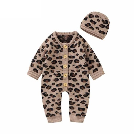 Baby jumpsuit met hoedje T2705